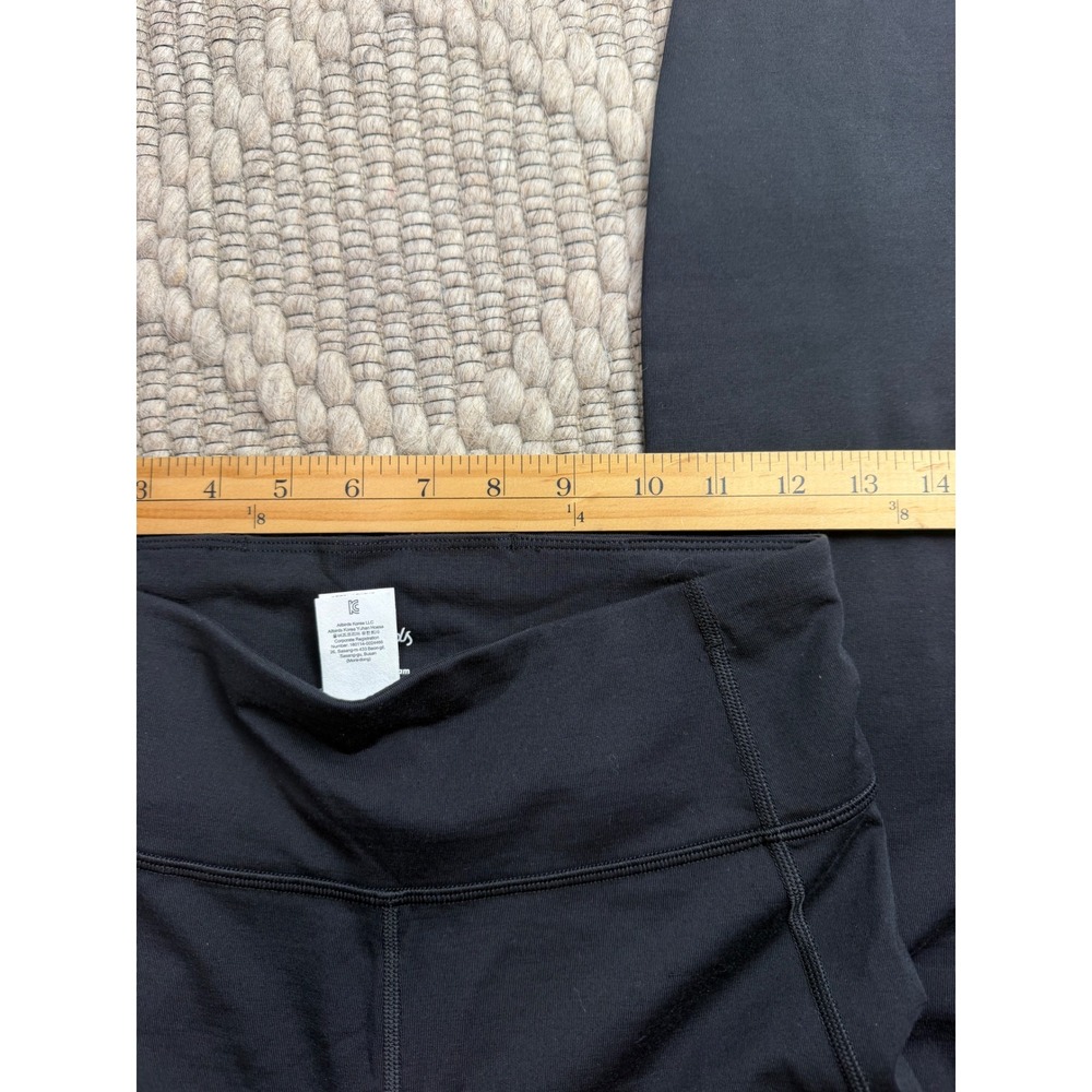 Allbirds Natural Legging Women S Black High Rise Merino Wool Tencel Activewear - Picture 5 of 7